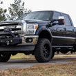 Load image into Gallery viewer, Rough Country EXO Winch Mount Kit | Ford F-250/F-350 Super Duty 2WD/4WD (2011-2016) 51006 - Installation View