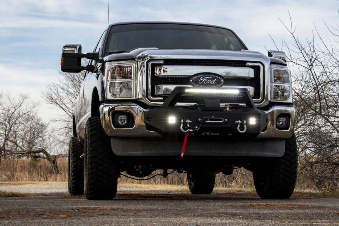 Rough Country EXO Winch Mount Kit | Ford F-250/F-350 Super Duty 2WD/4WD (2011-2016) 51006 - Additional View 5