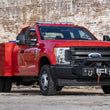 Load image into Gallery viewer, Rough Country EXO Winch Mount Kit | Ford F-250/F-350 Super Duty 2WD/4WD (2017-2020) 51004 - Side View