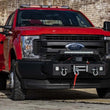 Load image into Gallery viewer, Rough Country EXO Winch Mount Kit | Ford F-250/F-350 Super Duty 2WD/4WD (2017-2020) 51004 - Installation View
