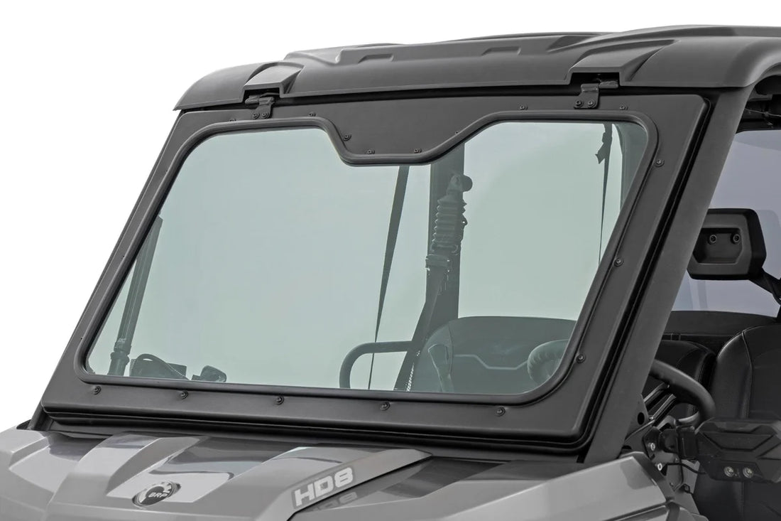 Rough Country Electric Tilt Windshield | Glass | Can-Am Defender HD 8/HD 9/HD 10 - Side View