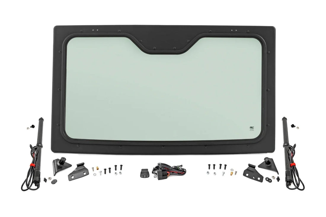 Rough Country Electric Tilt Windshield | Glass | Can-Am Defender HD 8/HD 9/HD 10 - Additional View 5