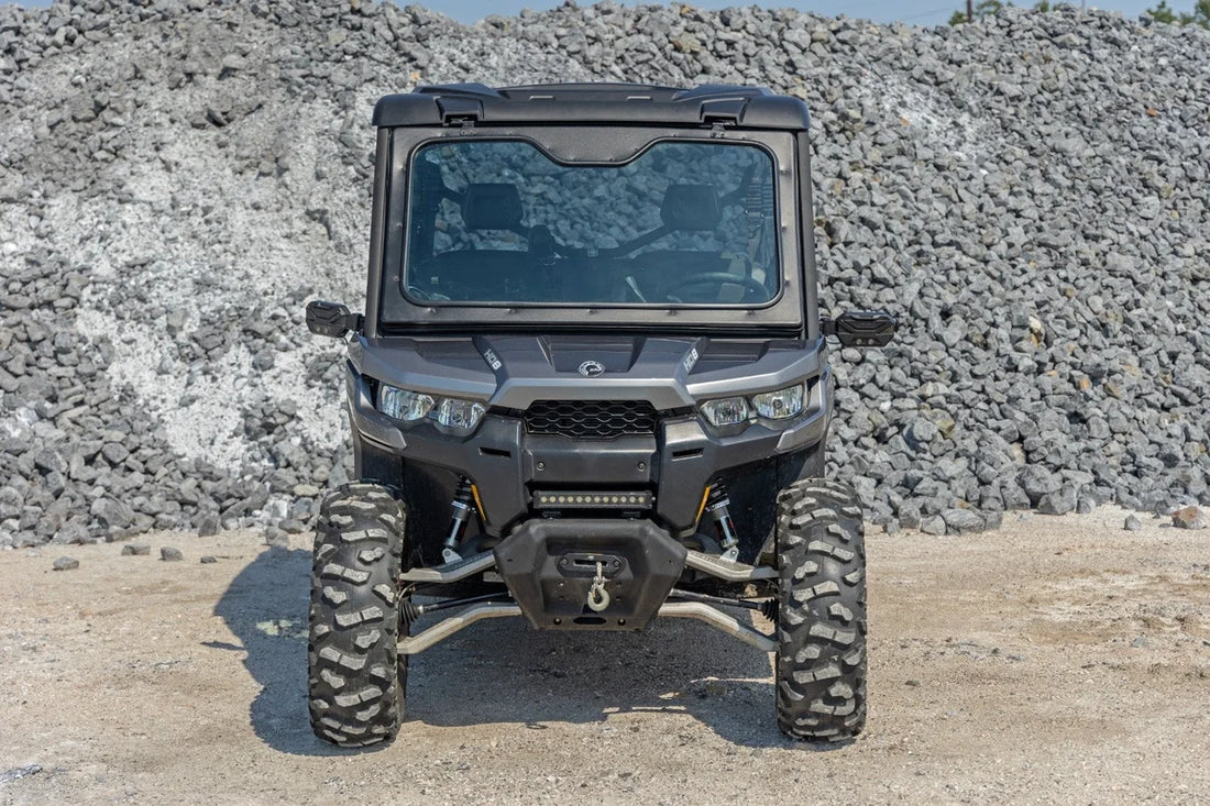 Rough Country Electric Tilt Windshield | Glass | Can-Am Defender HD 8/HD 9/HD 10 - Additional View 6