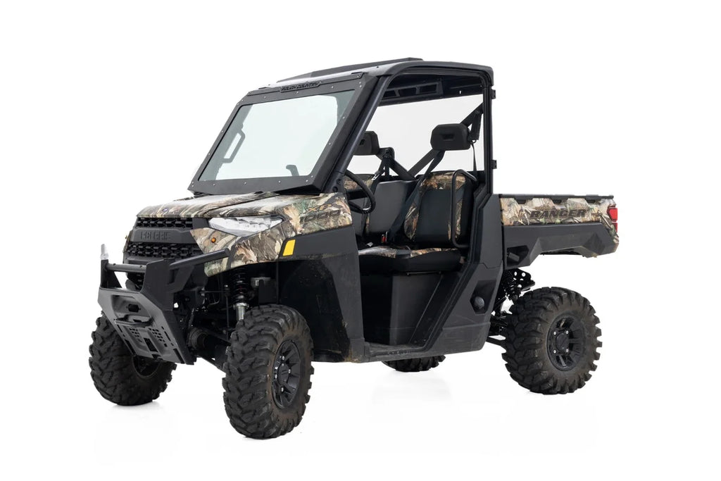 Rough Country Electric Tilt Windshield | Glass | Polaris Ranger 1000/Ranger XP 1000 98317221 - Installation View