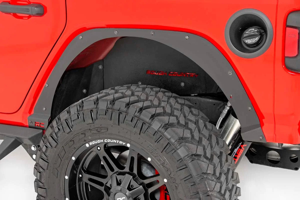 Rough Country Fender Delete Kit | FR & RR | Jeep Wrangler JL (18-24)/Wrangler Unlimited (18-24) 10539 - Back View