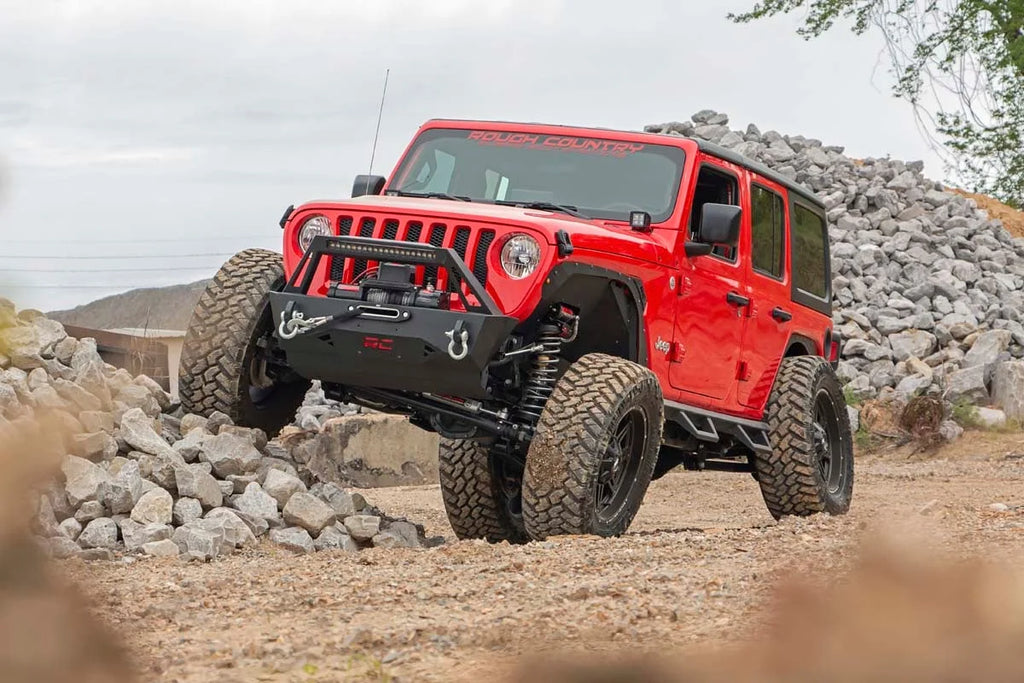 Rough Country Fender Delete Kit | FR & RR | Jeep Wrangler JL (18-24)/Wrangler Unlimited (18-24) 10539 - Installation View