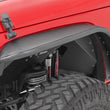 Load image into Gallery viewer, Rough Country Fender Flare | Steel | Front | Jeep Wrangler JK/Wrangler Unlimited  (07-18) 10531 - Main Product View