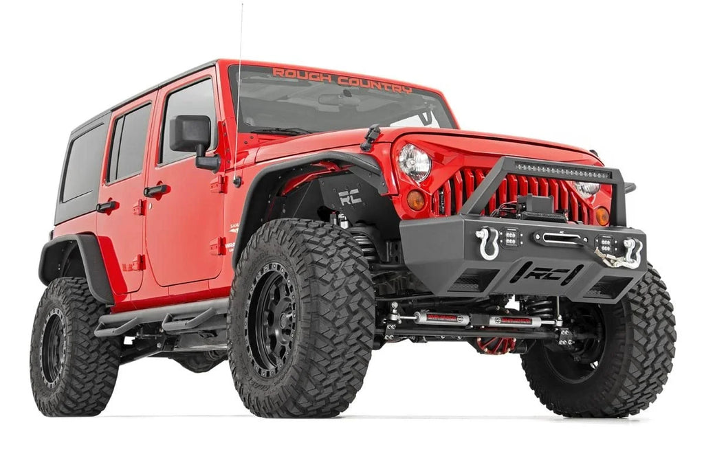 Rough Country Fender Flare | Steel | Front | Jeep Wrangler JK/Wrangler Unlimited  (07-18) 10531 - Back View