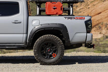 Load image into Gallery viewer, Rough Country Fender Flares | Defender | 202 Black Onyx | Toyota Tacoma 2WD/4WD (2016-2023) A-T11621-202 - Installation View