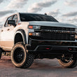 Load image into Gallery viewer, Rough Country Fender Flares | Defender | Chevy Silverado 1500 2WD/4WD (2019-2024) A-C12211 - Back View