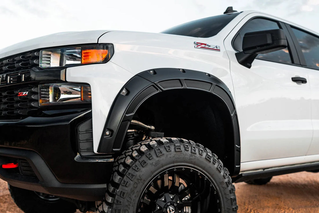 Rough Country Fender Flares | Defender | Chevy Silverado 1500 2WD/4WD (2019-2024) A-C12211 - Additional View 5