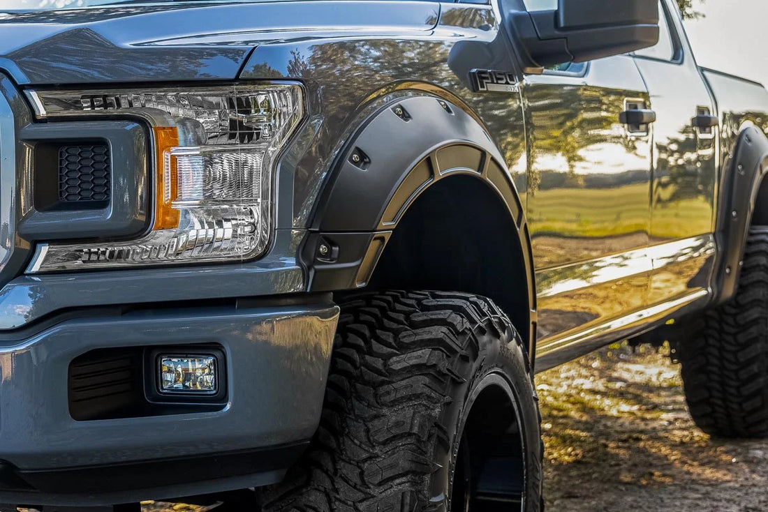 Rough Country Fender Flares | Defender | Ford F-150 2WD/4WD (2015-2020) A-F11811 - Additional View 5