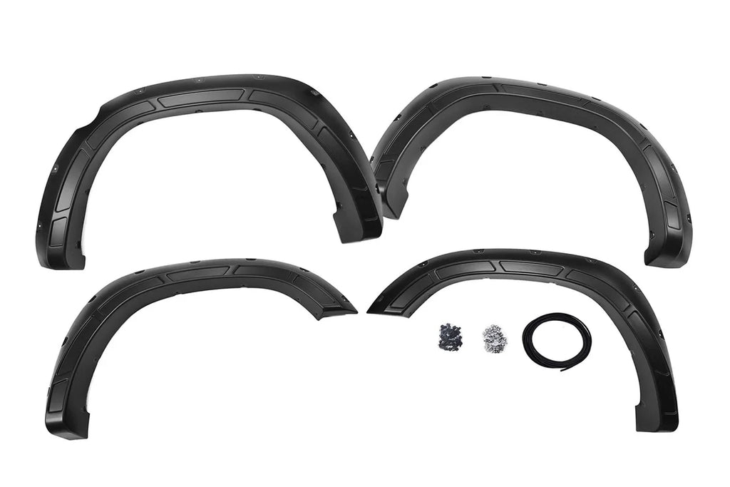Rough Country Fender Flares | Defender | PBJ Hydro Blue | Ram 1500 2WD/4WD (2019-2024) A-D10914-PBJ - Main Product View