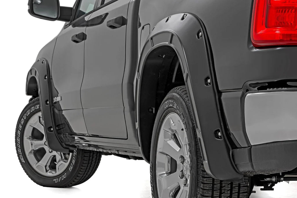 Rough Country Fender Flares | Defender | PW7 Bright White | Ram 1500 2WD/4WD (2025) - Main Product View
