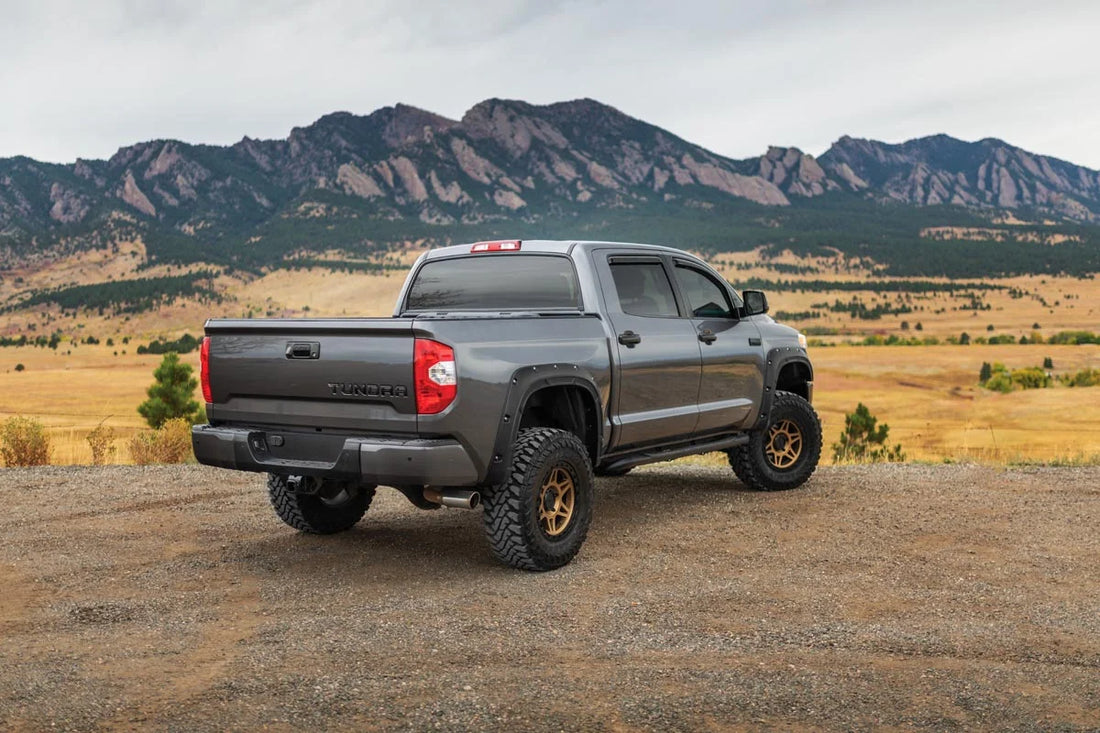 Rough Country Fender Flares | Defender | Toyota Tundra 2WD/4WD (2014-2021) A-T11411 - Installation View