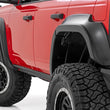 Load image into Gallery viewer, Rough Country Fender Flares | JS Iconic Siver | Ford Bronco 4WD (2021-2025) O-F12124-JS - Main Product View