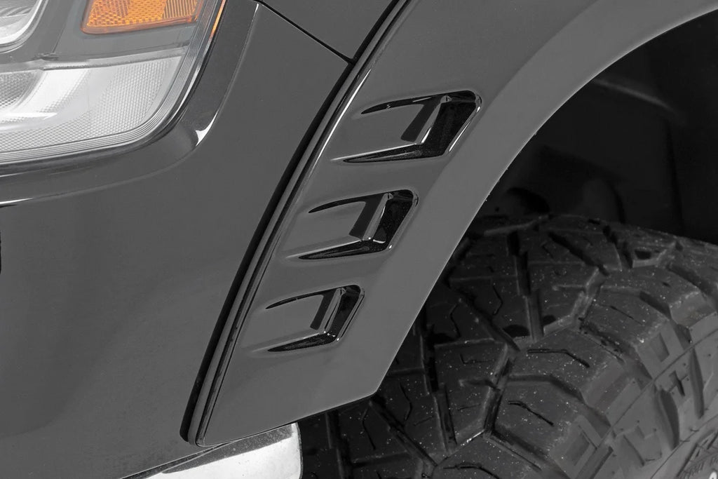 Rough Country Fender Flares | SF1 | PS2 Bright Silver | Ram 1500 2WD/4WD (2019-2024) F-D319201-PS2 - Additional View 5