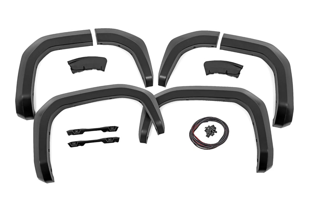 Rough Country Fender Flares | Sport | 3U5 Supersonic Red | Toyota 4Runner 2WD/4WD (2025) S-T12511-3U5 - Side View