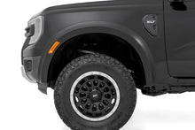 Load image into Gallery viewer, Rough Country Fender Flares | Sport | G1 Absolute Black | Ford Ranger 2WD/4WD (2024-2025) - Installation View
