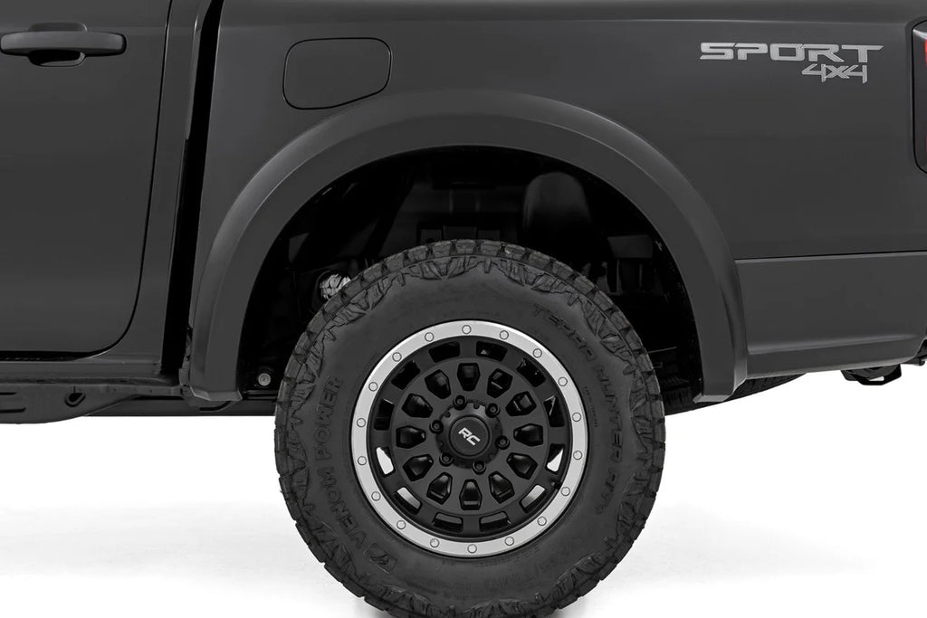 Rough Country Fender Flares | Sport | G1 Absolute Black | Ford Ranger 2WD/4WD (2024-2025) - Additional View 5