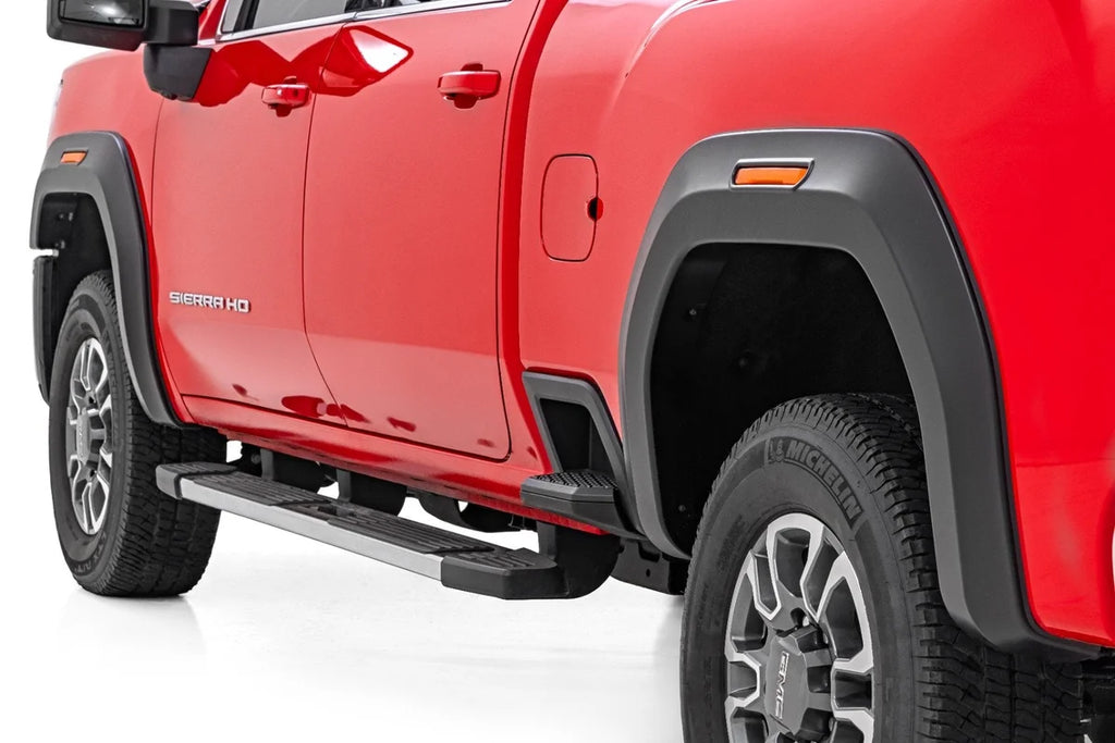 Rough Country Fender Flares | Sport | GBA Black | GMC Sierra 2500 HD/Sierra 3500 HD (20-26) - Main Product View