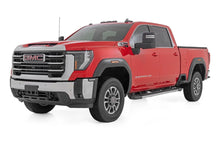 Load image into Gallery viewer, Rough Country Fender Flares | Sport | GBA Black | GMC Sierra 2500 HD/Sierra 3500 HD (20-26) - Back View