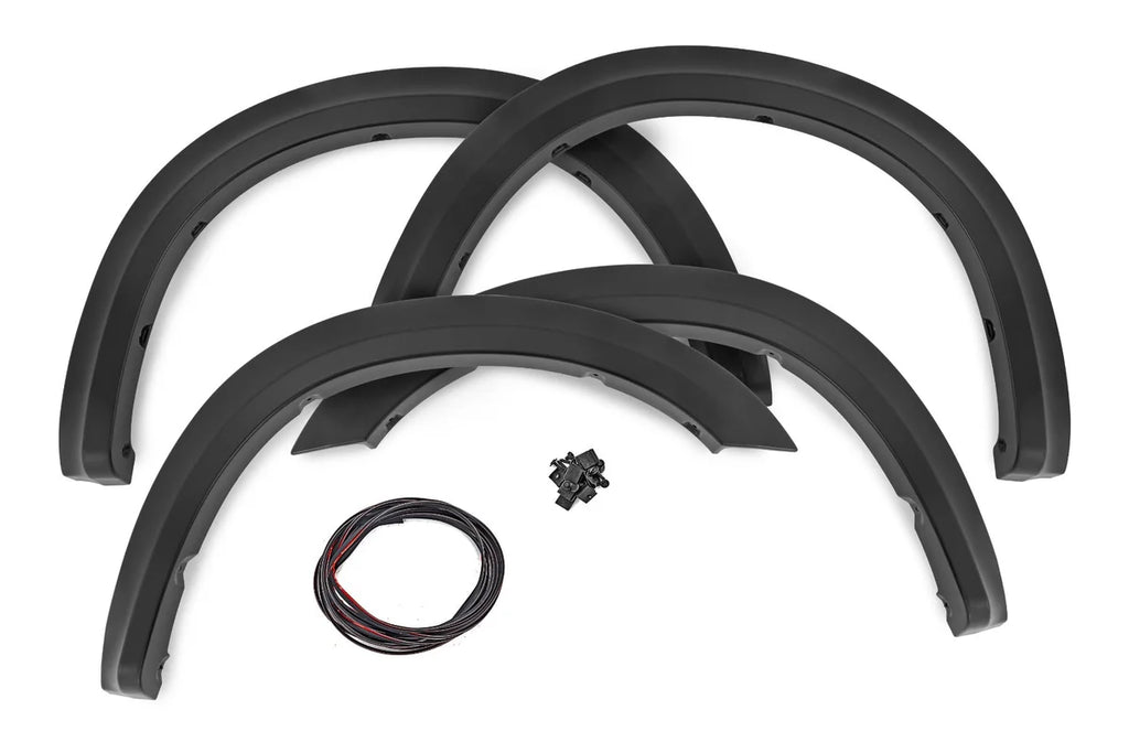 Rough Country Fender Flares | Sport | PSC Billet Silver | Ram 2500 2WD/4WD (2020-2024) S-D10917-PSC