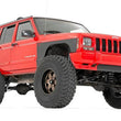 Load image into Gallery viewer, Rough Country Fender &amp; Quarter Panel Armor | Front | Combo | Jeep Cherokee XJ (97-01) 10577_A - Installation View