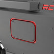 Load image into Gallery viewer, Rough Country Fender &amp; Quarter Panel Armor | Rear | Combo | Jeep Cherokee XJ 2WD/4WD (84-96) 10578 - Installation View
