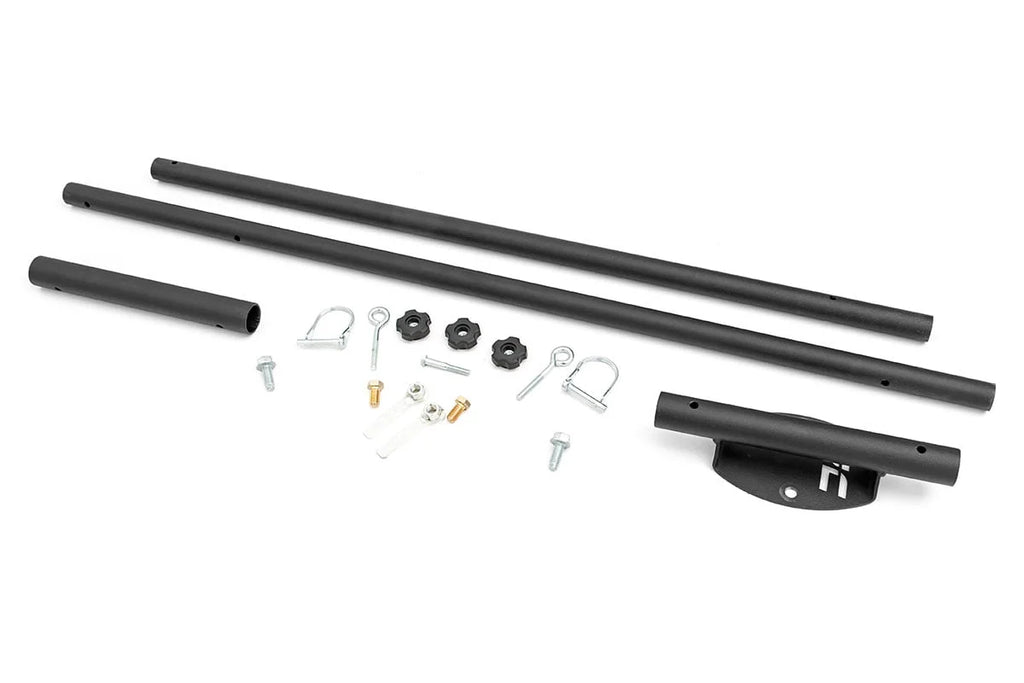 Rough Country Flag Pole Holder | Bed Rail | w/ Flag 117503 - Main Product View