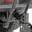 Load image into Gallery viewer, Rough Country Flag Pole Holder | Dual | 2 Inch Hitch | w/ Flag Poles 117504 - Back View