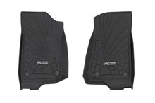 Load image into Gallery viewer, Rough Country Flex Fit Floor Mats | FR | 4 Door | Jeep Wrangler Unlimited 4WD (2018-2026) - Front View