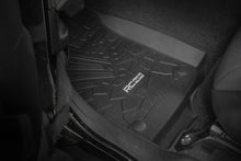 Load image into Gallery viewer, Rough Country Flex Fit Floor Mats | FR | 4 Door | Jeep Wrangler Unlimited 4WD (2018-2026) - Fitment View