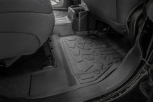 Load image into Gallery viewer, Rough Country Flex Fit Floor Mats | FR &amp; RR | 4 Door | Jeep Wrangler Unlimited 4WD (18-26) - Rear View