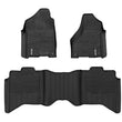 Load image into Gallery viewer, Rough Country Flex-Fit Floor Mats | FR &amp; RR | Crew Cab | Ram 1500 2WD/4WD (2012-2018 &amp; Classic) - Fitment View