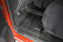 Load image into Gallery viewer, Rough Country Flex-Fit Floor Mats | FR &amp; RR | Crew Cab | Ram 1500 2WD/4WD (2012-2018 &amp; Classic) - Side View