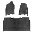 Load image into Gallery viewer, Rough Country Flex-Fit Floor Mats | FR &amp; RR | Crew | Ram 1500 (19-24)/1500 TRX (21-24) FF-31422 - Fitment View
