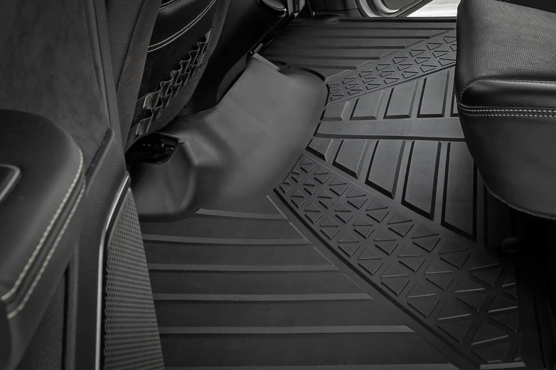 Rough Country Flex-Fit Floor Mats | FR & RR | Crew | Ram 1500 (19-24)/1500 TRX (21-24) FF-31422 - Additional View 5