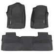 Load image into Gallery viewer, Rough Country Flex-Fit Floor Mats | FR &amp; RR | FR Bucket | Crew | Chevy/GMC 1500/2500HD/3500HD 2WD/4WD - Fitment View