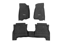 Load image into Gallery viewer, Rough Country Flex-Fit Floor Mats | FR &amp; RR | RR Lockable | Jeep Gladiator JT 4WD (20-25) - Fitment View