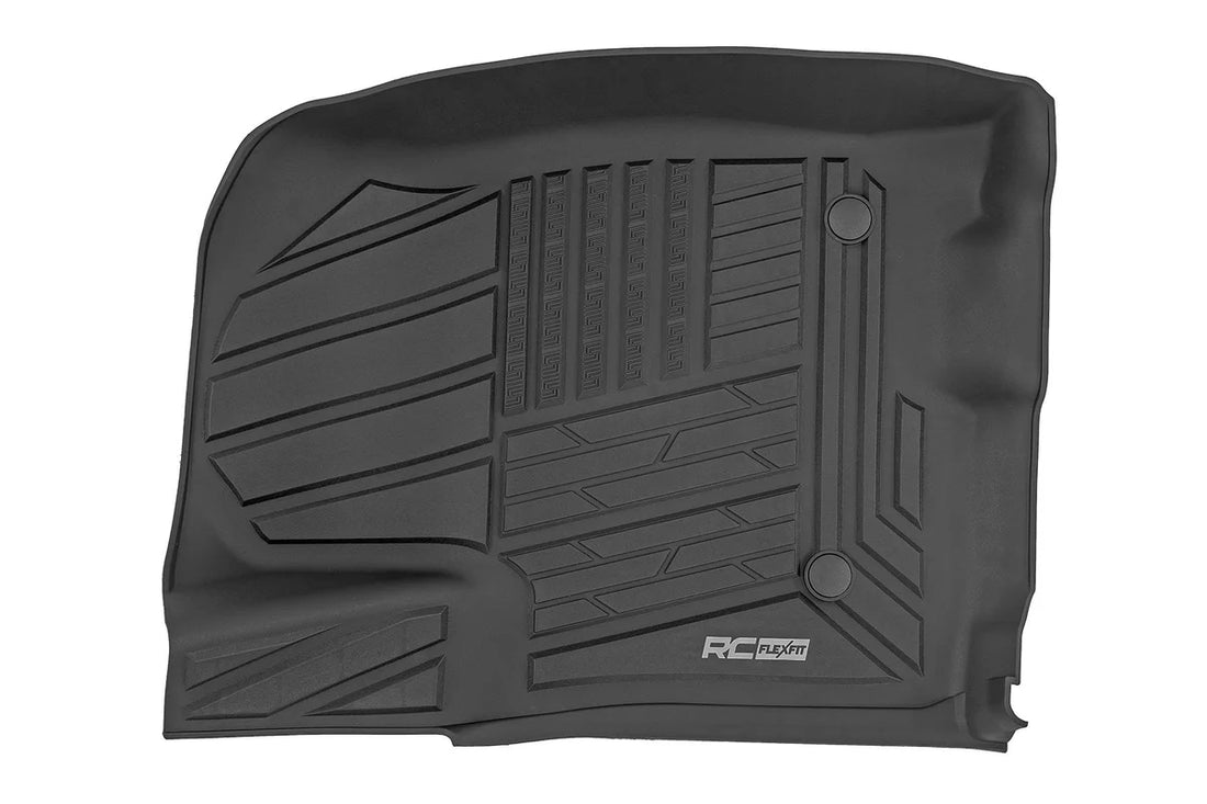 Rough Country Flex-Fit Floor Mats | Front | Bucket | Chevy/GMC 1500/2500HD/3500HD (19-26 & Classic) - Fitment View