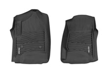 Load image into Gallery viewer, Rough Country Flex-Fit Floor Mats | Front | Chevy/GMC 1500/2500HD/3500HD (14-19 &amp; Classic) - Front View
