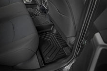Load image into Gallery viewer, Rough Country Flex-Fit Floor Mats | Front &amp; Rear | Toyota RAV4 2WD/4WD (2019-2025) FF-71602 - Back View