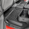Load image into Gallery viewer, Rough Country Floor Mats | FR &amp; RR | Crew Cab | Nissan Frontier 2WD/4WD (2008-2021) M-80513 - Front View