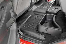 Load image into Gallery viewer, Rough Country Floor Mats | FR &amp; RR | Crew Cab | Nissan Frontier 2WD/4WD (2008-2021) M-80513 - Front View