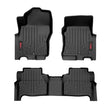 Load image into Gallery viewer, Rough Country Floor Mats | FR &amp; RR | Crew Cab | Nissan Frontier 2WD/4WD (2022-2024) M-80515 - Main Product View