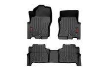 Load image into Gallery viewer, Rough Country Floor Mats | FR &amp; RR | Crew Cab | Nissan Frontier 2WD/4WD (2022-2024) M-80515 - Main Product View