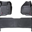 Load image into Gallery viewer, Rough Country Floor Mats | FR &amp; RR | Depressed Pedal | Ford F-250/F-350 Super Duty (11-16) M-51223