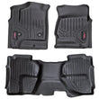 Load image into Gallery viewer, Rough Country Floor Mats | FR &amp; RR | Ext Cab | Chevy/GMC 1500/2500HD/3500HD 2WD/4WD M-21412