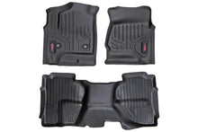 Load image into Gallery viewer, Rough Country Floor Mats | FR &amp; RR | Ext Cab | Chevy/GMC 1500/2500HD/3500HD 2WD/4WD M-21412